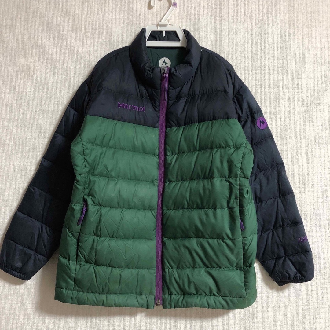 MARMOT(マーモット)のMarmot キッズダウンジャケット120センチ キッズ/ベビー/マタニティのキッズ服男の子用(90cm~)(ジャケット/上着)の商品写真