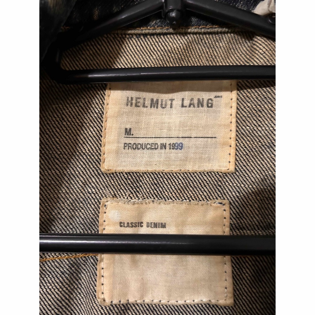 HELMUT LANG(ヘルムートラング)のHELMUT LANG 1999s デニムジャケット メンズのジャケット/アウター(Gジャン/デニムジャケット)の商品写真