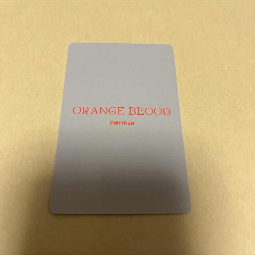 ENHYPEN ジェイ トレカ orangeblood エンタメ/ホビーのCD(K-POP/アジア)の商品写真