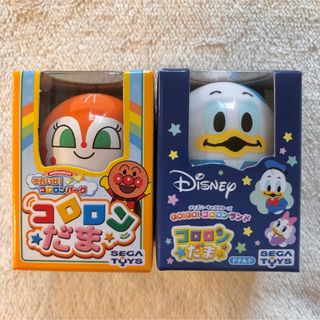 ドナルドダック(ドナルドダック)の新品コロロンだま2個　ドキンちゃん&ドナルドダック　コロロンランド(キャラクターグッズ)