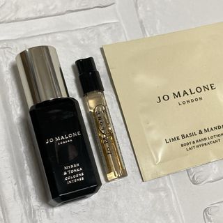 ジョーマローン(Jo Malone)のジョーマローンロンドン 3点 ミルラ&トンカ ジャスミンサンバック ライムバジル(香水(女性用))