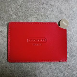 コーチ(COACH)のCOACH  コンパクト カード型手鏡(ミラー)