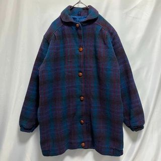 ウールリッチ(WOOLRICH)の80s ビンテージ WOOLRICH ウール チェック ジャケット アメカジ(その他)