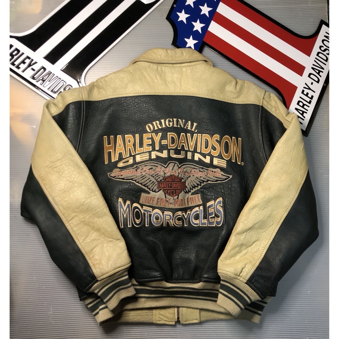 Harley Davidson - 【レアモデル！立体金糸刺繍】極上美品ハーレー 