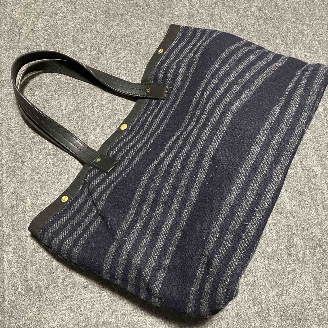 Harris Tweed(ハリスツイード)の【HARRIS TWEED / N3/4E】 ウール / トートバッグ メンズのバッグ(トートバッグ)の商品写真