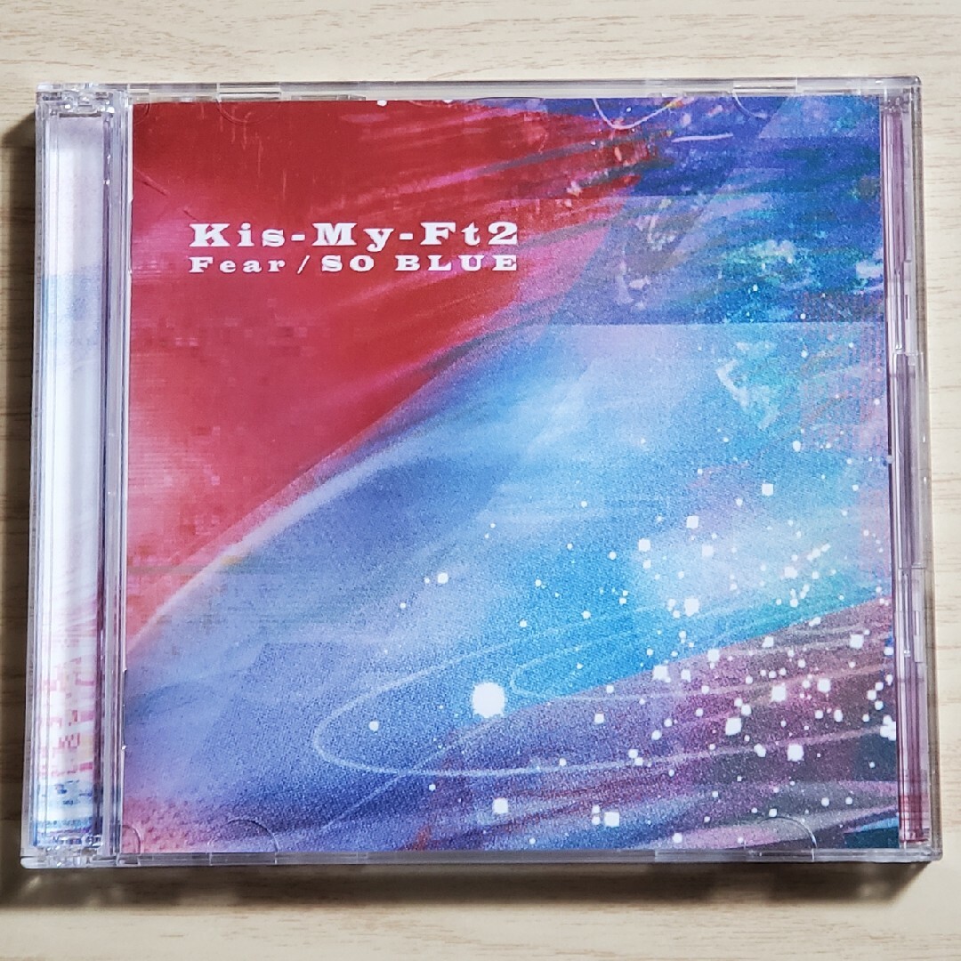 Kis-My-Ft2(キスマイフットツー)のFear／SO　BLUE エンタメ/ホビーのCD(ポップス/ロック(邦楽))の商品写真