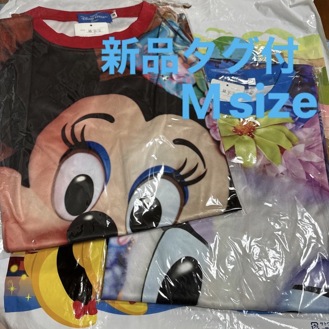 ★新品タグ付★ディズニー　イマジニング  実写　Tシャツ　ミニー　デイジーメンズ