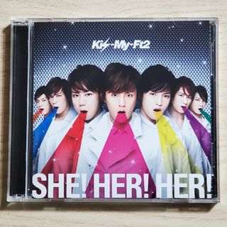 キスマイフットツー(Kis-My-Ft2)のSHE！HER！HER！（初回生産限定盤）(ポップス/ロック(邦楽))