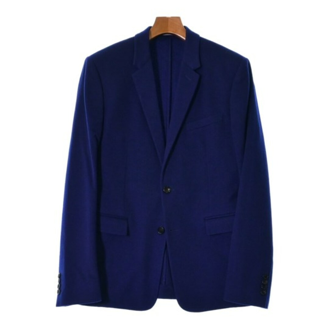 Dior Homme ディオールオム テーラードジャケット 48(L位) 青あり外ポケット3透け感