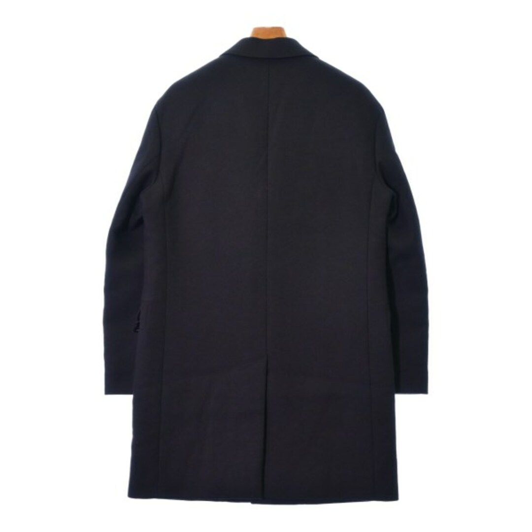 LANVIN(ランバン)のLANVIN ランバン チェスターコート 44(S位) 黒 【古着】【中古】 メンズのジャケット/アウター(チェスターコート)の商品写真