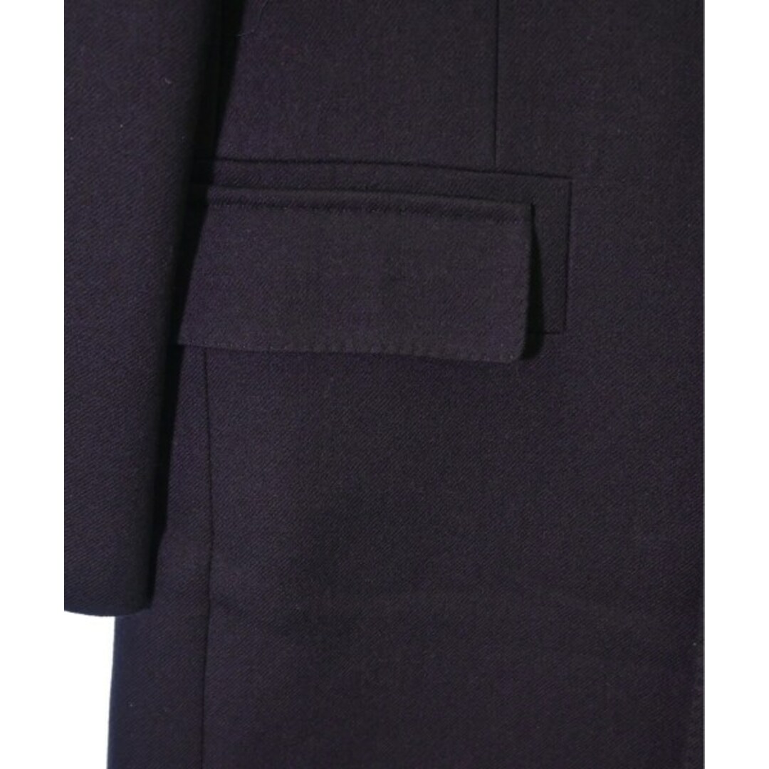 LANVIN(ランバン)のLANVIN ランバン チェスターコート 44(S位) 黒 【古着】【中古】 メンズのジャケット/アウター(チェスターコート)の商品写真