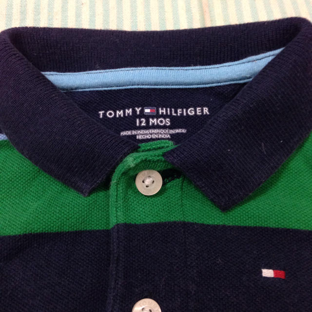 TOMMY HILFIGER(トミーヒルフィガー)のトミーヒルフィガー🍀ポロシャツ 12M キッズ/ベビー/マタニティのキッズ服男の子用(90cm~)(その他)の商品写真