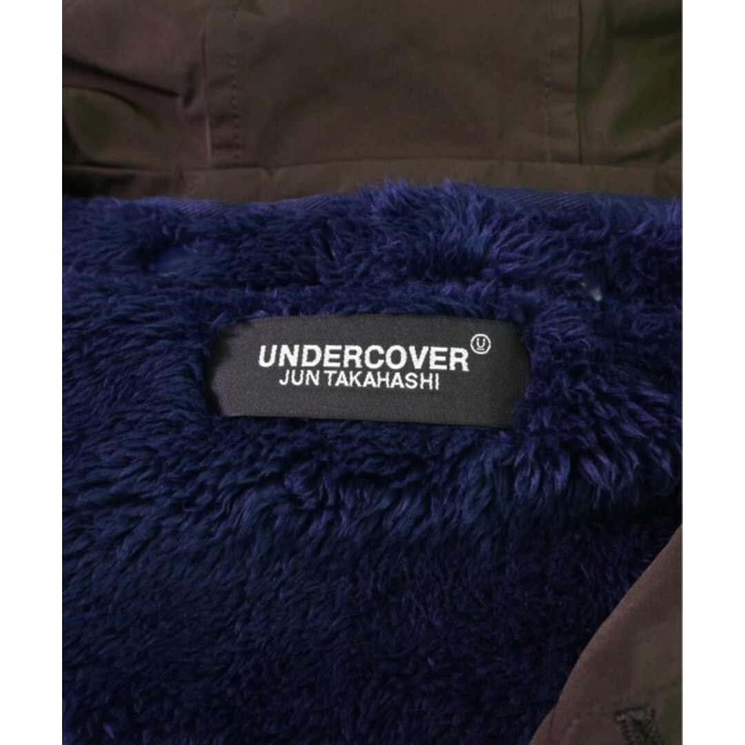 UNDERCOVER(アンダーカバー)のUNDER COVER アンダーカバー モッズコート 1(S位) こげ茶 【古着】【中古】 レディースのジャケット/アウター(モッズコート)の商品写真