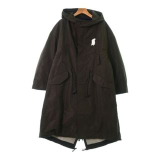 アンダーカバー(UNDERCOVER)のUNDER COVER アンダーカバー モッズコート 1(S位) こげ茶 【古着】【中古】(モッズコート)