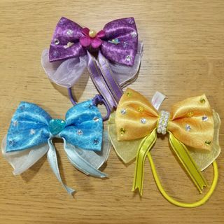 ディズニープリンセス リボンヘアゴム