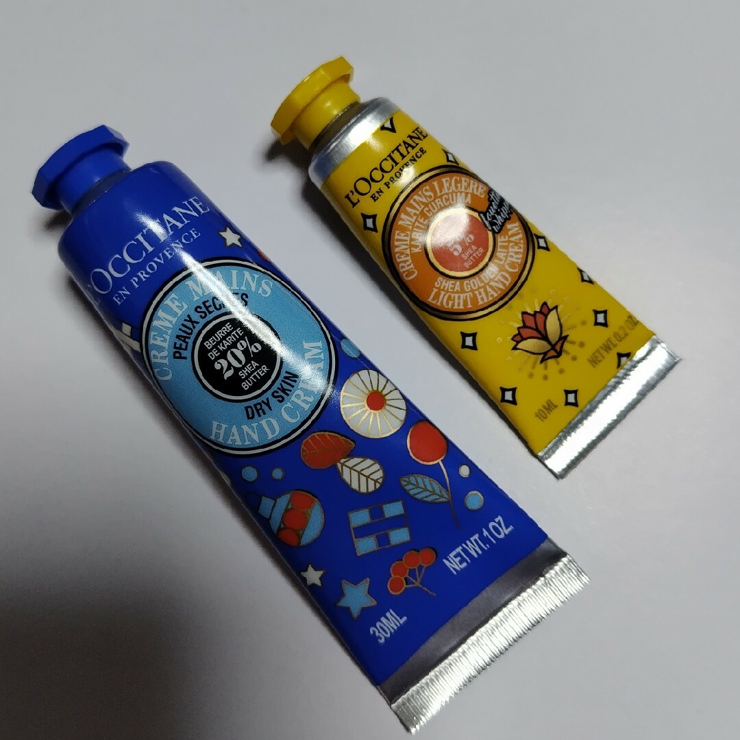 L'OCCITANE(ロクシタン)の【専用です】ロクシタンハンドクリームシア30ml&SOLスノーSH10ml コスメ/美容のボディケア(ハンドクリーム)の商品写真