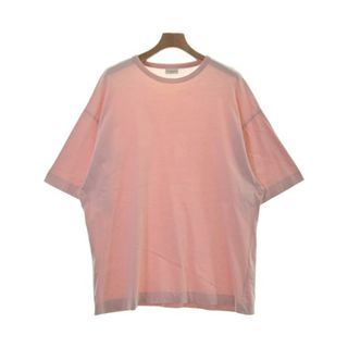 ドリスヴァンノッテン(DRIES VAN NOTEN)のDRIES VAN NOTEN Tシャツ・カットソー M ピンク 【古着】【中古】(Tシャツ/カットソー(半袖/袖なし))