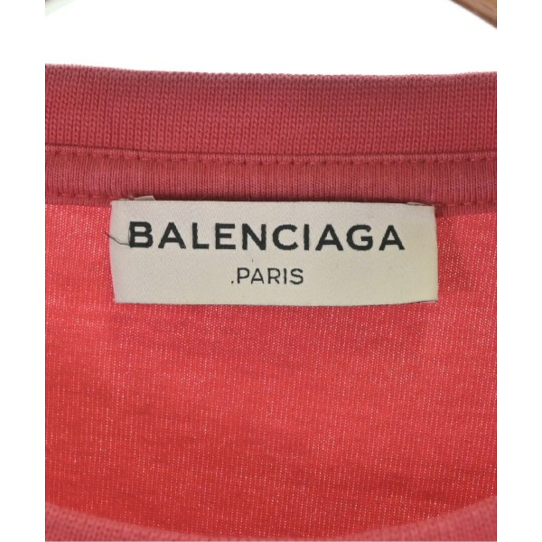 Balenciaga(バレンシアガ)のBALENCIAGA バレンシアガ Tシャツ・カットソー XXS 赤 【古着】【中古】 メンズのトップス(Tシャツ/カットソー(半袖/袖なし))の商品写真