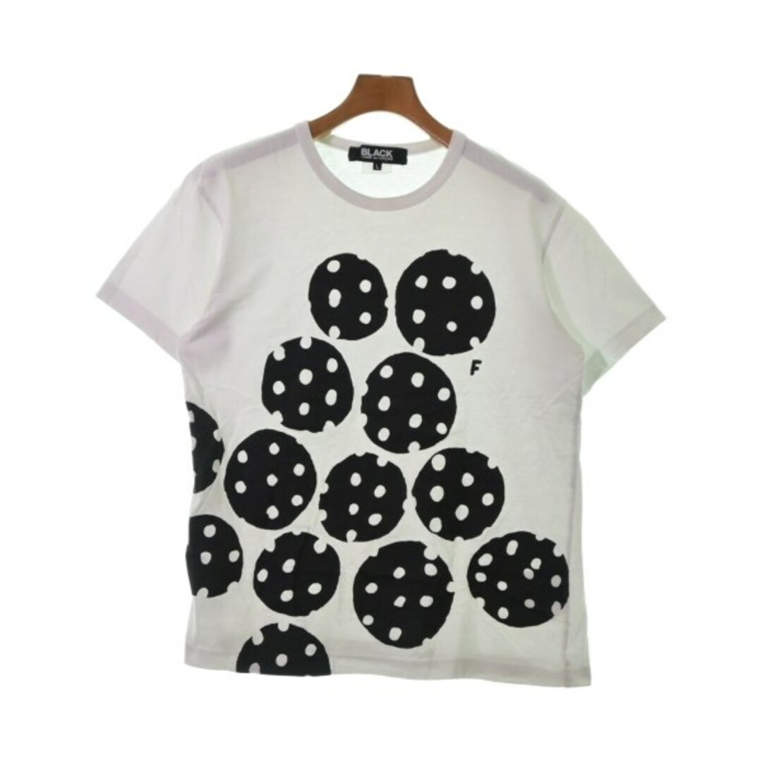 BLACK COMME des GARCONS Tシャツ・カットソー L 白 【古着】【中古】 | フリマアプリ ラクマ