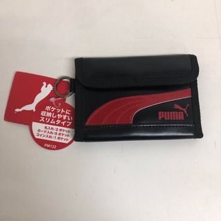 プーマ レザーミドルウォレット ブラック ＰＭ132BK(折り財布)