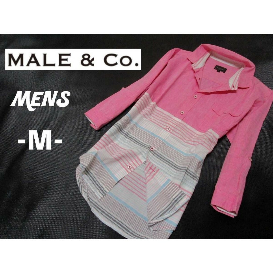 MALE&Co.(メイルアンドコー)のメンズM◇MALE＆Co◇7分袖シャツ メンズのトップス(シャツ)の商品写真