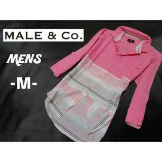 メイルアンドコー(MALE&Co.)のメンズM◇MALE＆Co◇7分袖シャツ(シャツ)