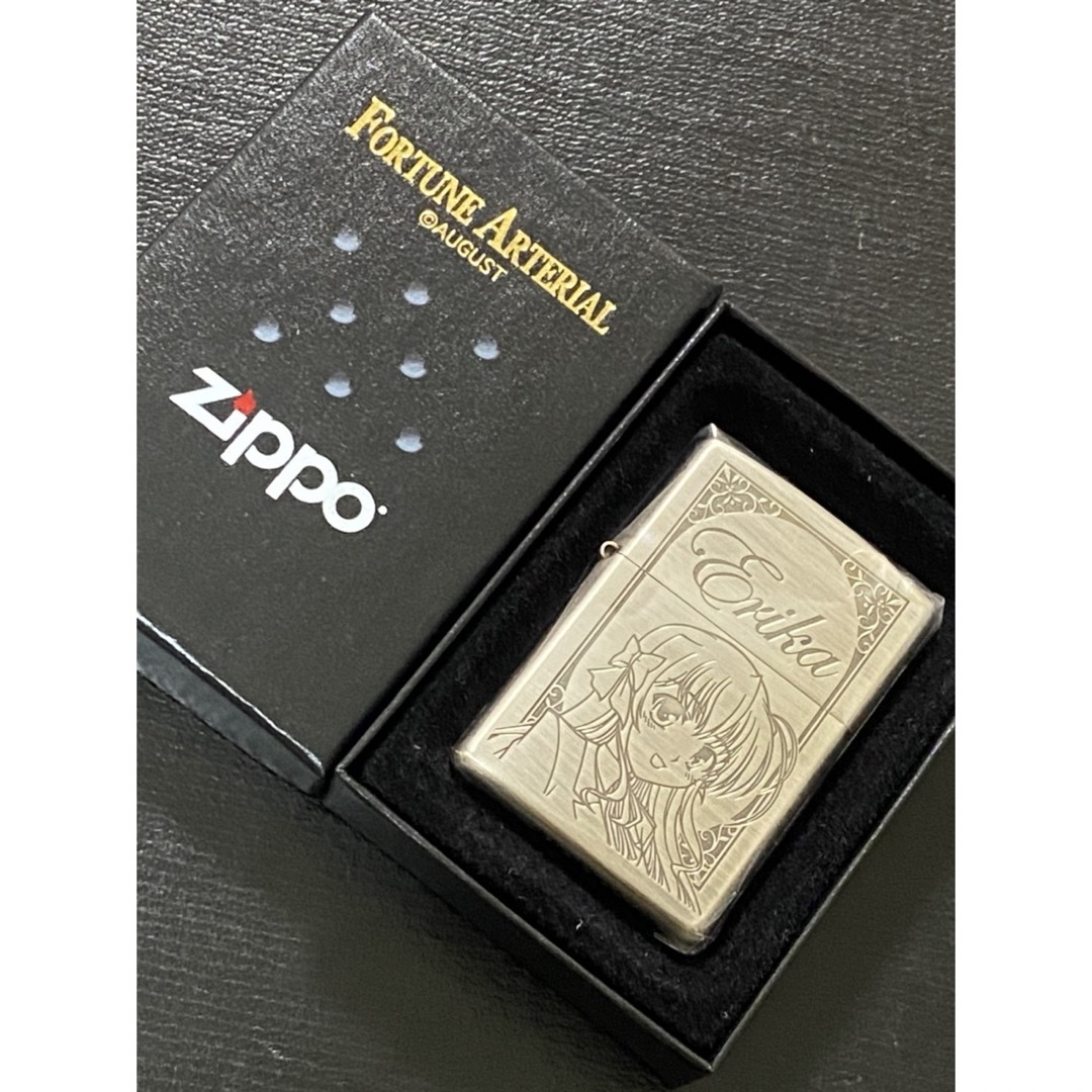 zippo フォーチュンアテリアル 千堂瑛里華 限定品 アニメ 2007年製 エンタメ/ホビーのアニメグッズ(その他)の商品写真