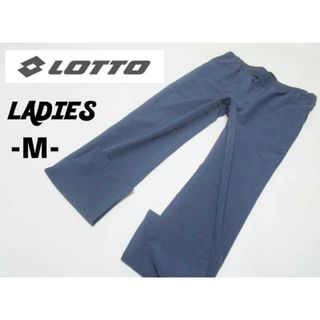 ロット(lotto)の美品 レディースM◇lotto◇クロップドパンツ navy(その他)