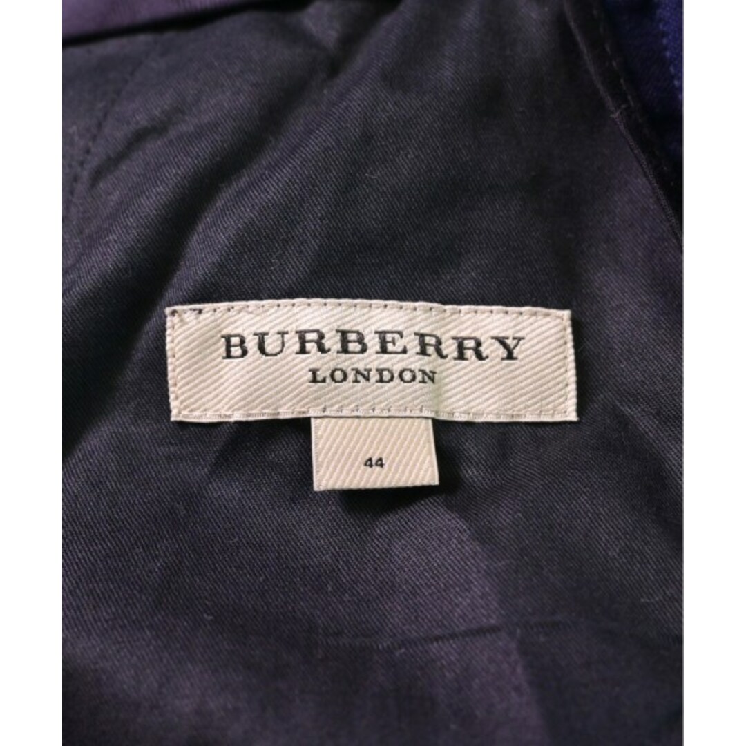 BURBERRY(バーバリー)のBURBERRY バーバリー スラックス 44(S位) 紺 【古着】【中古】 メンズのパンツ(スラックス)の商品写真
