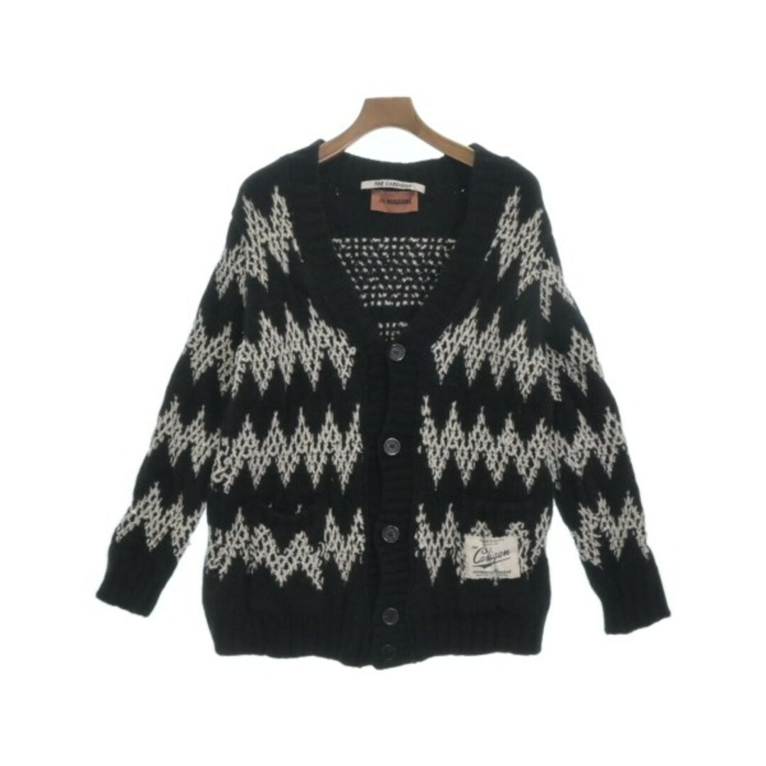 あり光沢MISSONI ミッソーニ カーディガン L 黒x白