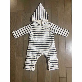 プチバトー(PETIT BATEAU)のプチバトー　アウター　6m67cm(カバーオール)