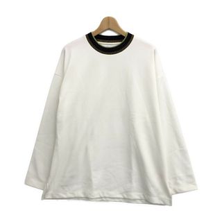 美品  カラーブロックニットリブプライムオーバークルーネックTシャツ メンズ 2(その他)