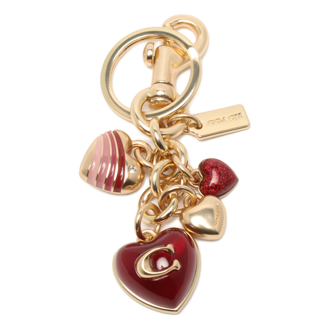 COACH - コーチ チャーム キーリング キーホルダー ハート COACH - コーチ チャーム キーリング キーホルダー ハート