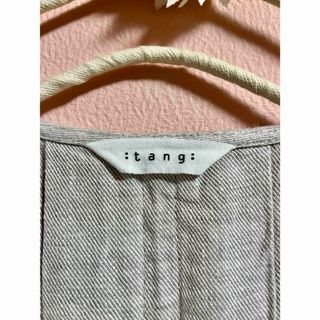 TANG リネンツイル起毛コートの通販 by kyo☆'s shop｜ラクマ