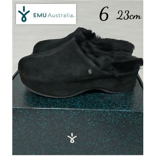 エミュオーストラリア(EMU Australia)のEMU☆エミュー 厚底ムートンサボサンダル スリッポン(スリッポン/モカシン)