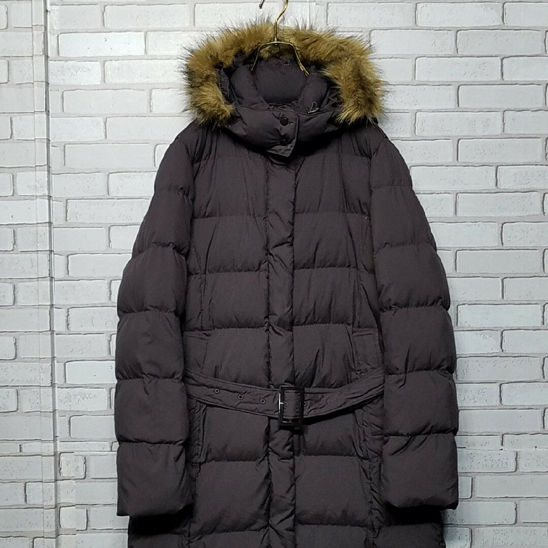 UNIQLO - 【UNIQLO】ユニクロ ダウンコート Aライン L ロングの UNIQLO - 【UNIQLO】ユニクロ ダウンコート Aライン L ロングの