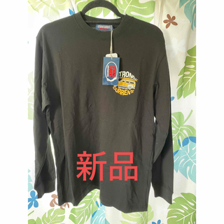 ハワイ　STRONG CURRENT ストロングカレント　黒M　メンズ　長袖T(Tシャツ/カットソー(七分/長袖))