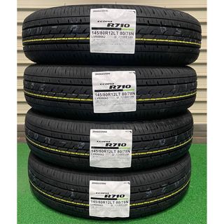 ブリヂストン(BRIDGESTONE)の2023年製 ブリヂストン R710 145/80R12 80N 新品4本セット(タイヤ)