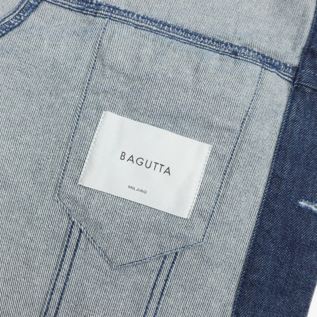 BAGUTTA(バグッタ)の【新品アウトレット】バグッタ Bagutta Gジャン デニムジャケット ネイビー【サイズS】【メンズ】 メンズのジャケット/アウター(Gジャン/デニムジャケット)の商品写真