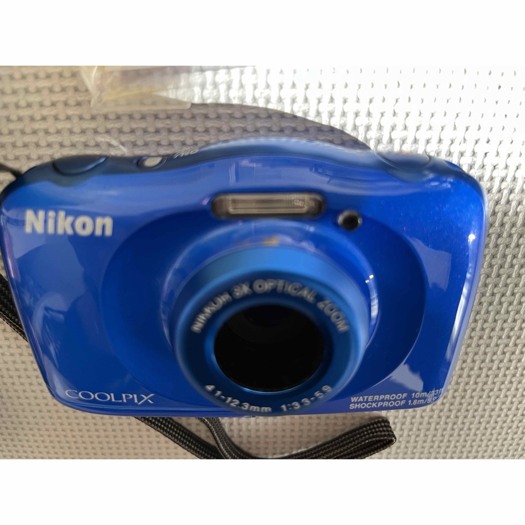 Nikon(ニコン)のNikon COOLPIX W W100 BLUE スマホ/家電/カメラのカメラ(コンパクトデジタルカメラ)の商品写真