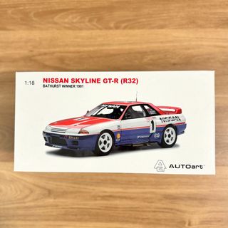 55％OFF オートアート 1/18 日産スカイライン 1991年バサースト優勝(ミニカー)