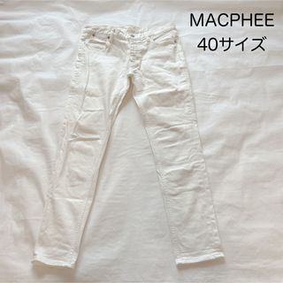 マカフィー(MACPHEE)の40サイズ　マカフィー　デニムパンツ　ジーンズ　レディースデニム(デニム/ジーンズ)