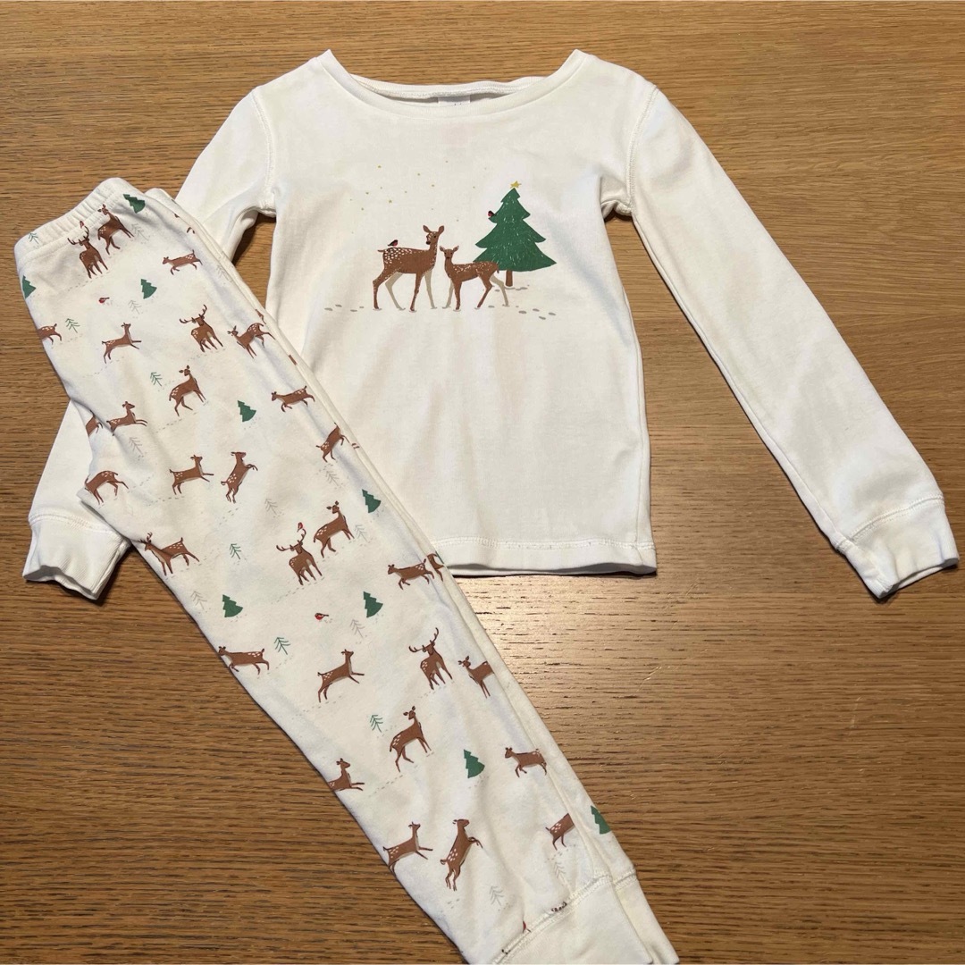 Boden(ボーデン)のミニボーデン  パジャマ　鹿　6歳 キッズ/ベビー/マタニティのキッズ服女の子用(90cm~)(パジャマ)の商品写真