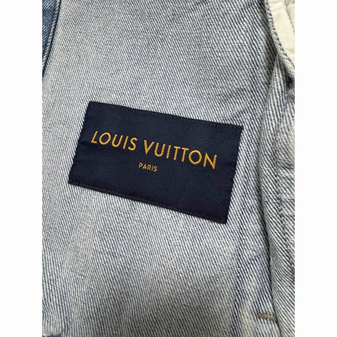 LOUIS VUITTON(ルイヴィトン)のルイヴィトン　LOUIS VUITTON メンズ　デニムジャケット メンズのジャケット/アウター(Gジャン/デニムジャケット)の商品写真