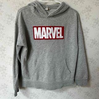 ギャップキッズ(GAP Kids)のキッズ　marvel パーカー　グレー　XXL(パーカー)