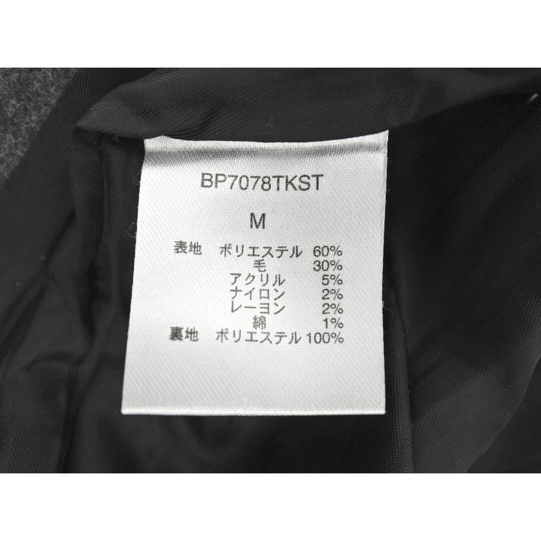 BLISS POINT(ブリスポイント)のBLISS POINT ブリスポイント ウール混 チェスター コート sizeM/グレー ◆■ レディース レディースのジャケット/アウター(チェスターコート)の商品写真