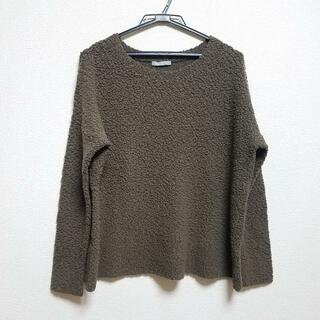 Theory luxe - theory luxe カシミヤ100% ニット クルーネック グレー 