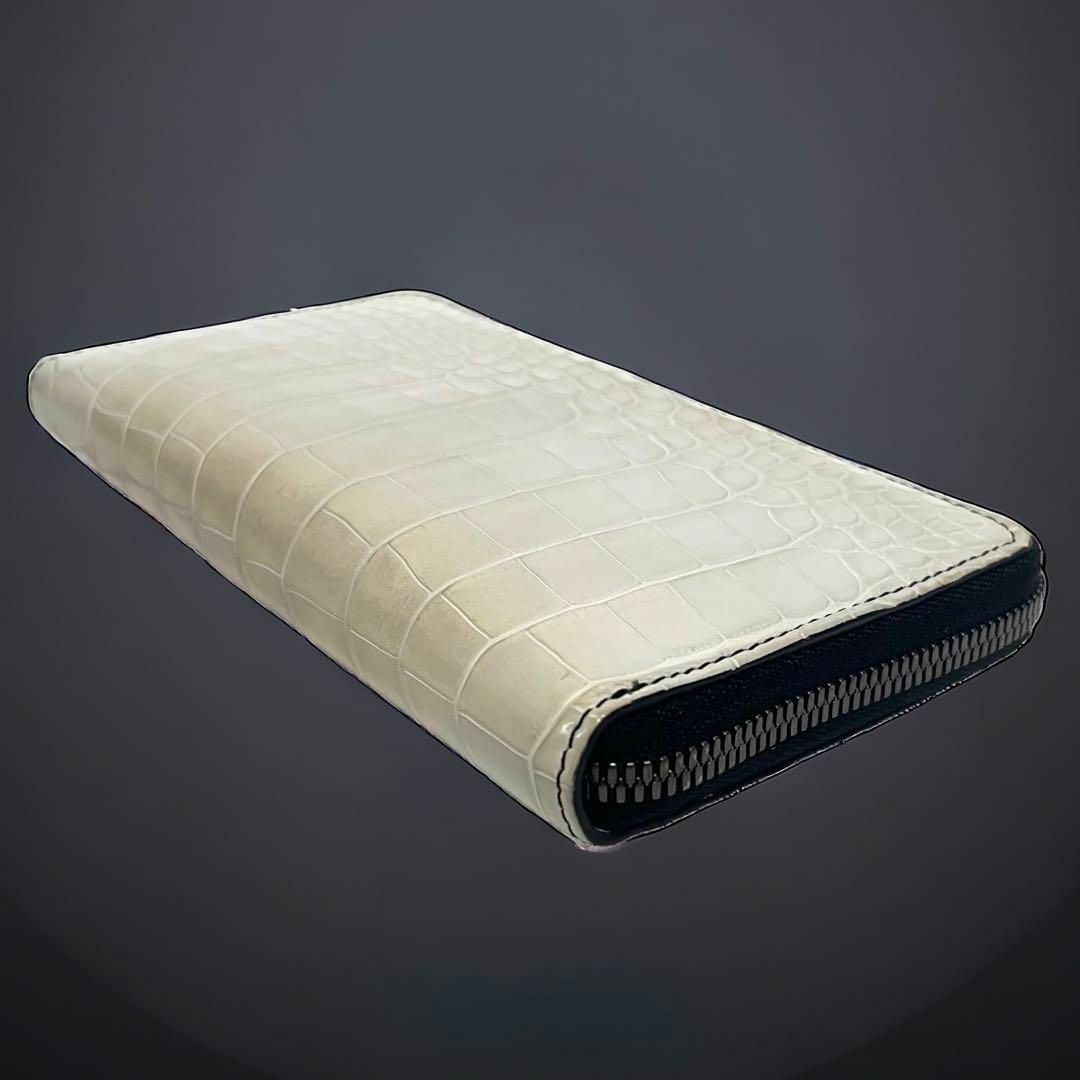 【美品】ベルルッティ アリゲーター 長財布 クロコダイル ラウンドファスナー 【美品】ベルルッティ アリゲーター 長財布 クロコダイル ラウンドファスナー