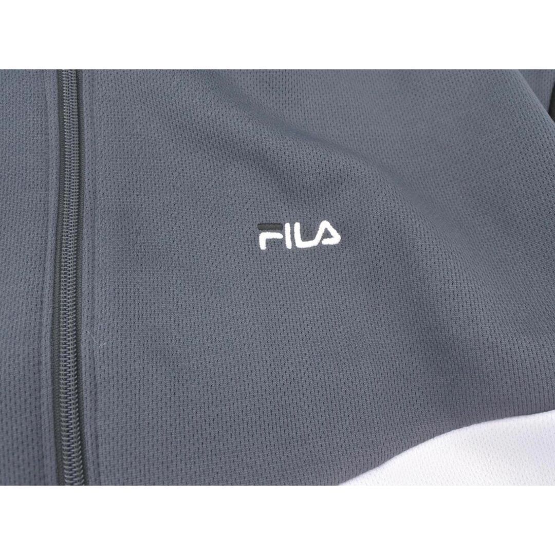 FILA(フィラ)のFILA フィラ トラック ジャケット sizeM/グレーｘ黒 ◇■ メンズ メンズのジャケット/アウター(その他)の商品写真