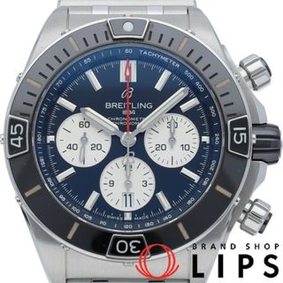 ブライトリング(BREITLING)のブライトリング スーパー クロノマット B01 44 クロノグラフ Super Chronomat B01 44 AB0136(AB0136251B1A1) 箱 保証書 SS メンズ時計 ブラック 美品 【中古】(その他)